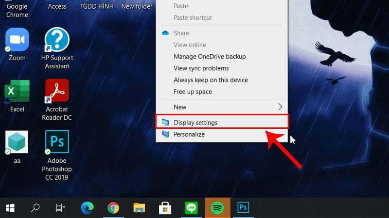Click Display Setting